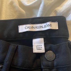 CALVIN KLEIN stretch pants, thicker material, fits like an XS